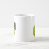 Schnecke und Apfel Kaffeetasse (Mittel)