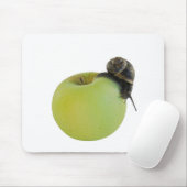Schnecke und Apfel Mousepad (Mit Mouse)