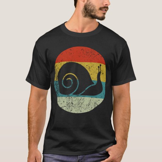 Schnecke Vintag T-Shirt (Vorderseite)