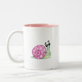 Schnecke Zweifarbige Tasse (Links)