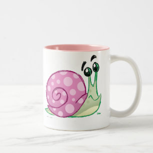 Schnecke Zweifarbige Tasse