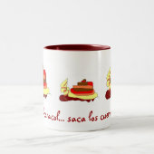 SCHNECKE ZWEIFARBIGE TASSE (Mittel)