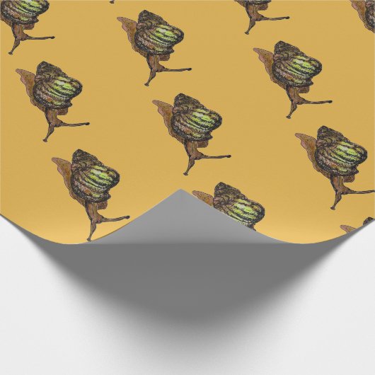Schneckegeschenkverpackung Geschenkpapier (Ecke)