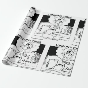 Schnecken-Albträume Classic LTCartoons Comic Geschenkpapier