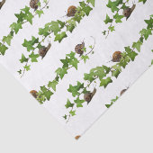 Schnecken aus Ivy-Gewebe Seidenpapier (Ausschnitt)