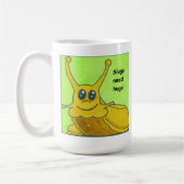 Schnecken benötigen Umarmungen! Kaffeetasse (Links)
