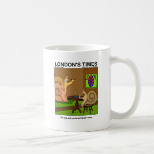 Schnecken-Darter Lustige Cartoon-Geschenke & T-Shi Kaffeetasse