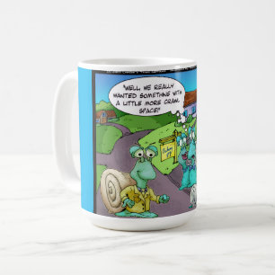 Schnecken-Immobilienverkauf Lustige Geschenke & Sa Kaffeetasse