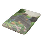 Schnecken in einem Rockgarten (von H.A. Brendekild Badematte (Schrägansicht)