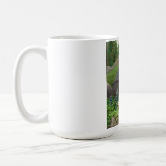 Schnecken in einem Rockgarten (von H.A. Brendekild Kaffeetasse (Links)