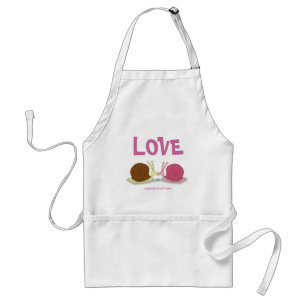 Schnecken in Liebe Schürze