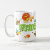 Schnecken kriechen kaffeetasse (Links)