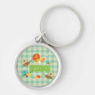 Schnecken kriechen schlüsselanhänger