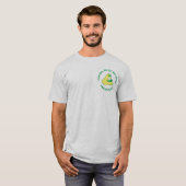 Schnecken-Kunst T-Shirt (Vorne ganz)
