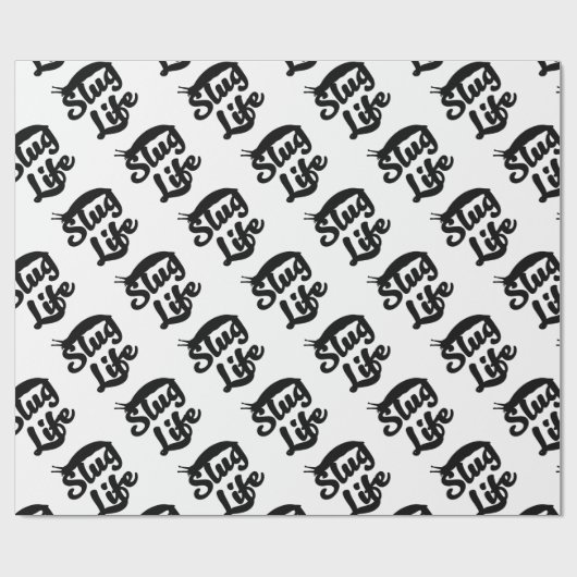 Schnecken-Leben Geschenkpapier (Flach)