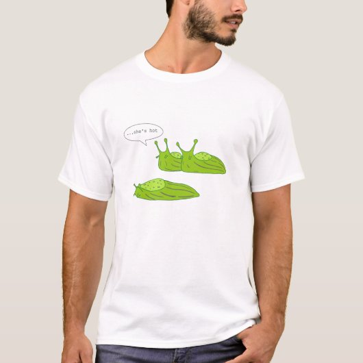 Schnecken-Liebe T-Shirt (Vorderseite)