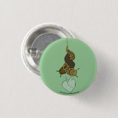 Schnecken-Liebeknopf Button (Vorne & Hinten)