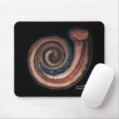 Schnecken-"Scheibe" mousepad (Mit Mouse)