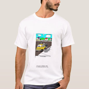 Schnecken/Schnecke Cartoon Männer T-Shirt "Drive b