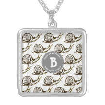 Schnecken sind mein Freund-Monogramm