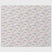 Schnecken singen im Regen Geschenkpapier (Flach)