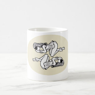 Schnecken-u. Eustachia Kaffee-Tasse Kaffeetasse