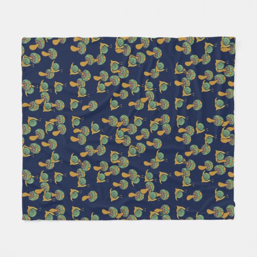 Schnecken und Pilze im Einzelhandel Schnecken Pilz Fleecedecke (Vorderseite (Horizontal))