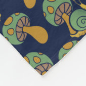 Schnecken und Pilze im Einzelhandel Schnecken Pilz Fleecedecke (Ecke)