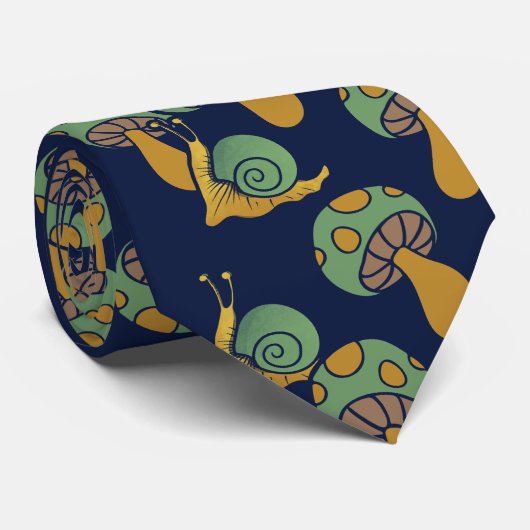 Schnecken und Pilze im Einzelhandel Schnecken Pilz Krawatte (Gerollt)