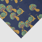 Schnecken und Pilze im Einzelhandel Schnecken Pilz Seidenpapier (Detail)