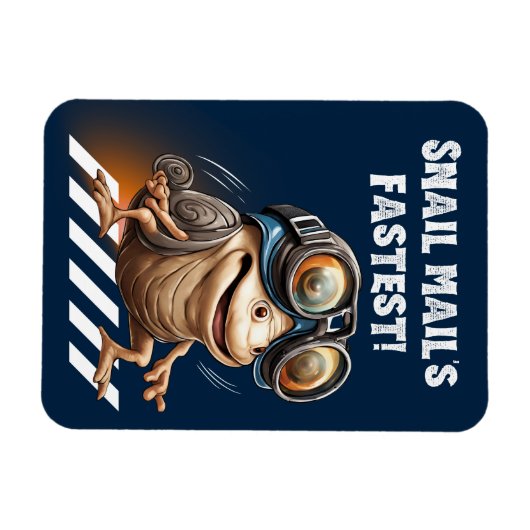 Schneckenbriefe Magnet (Horizontal)