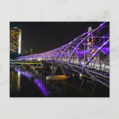 Schneckenbrücke, Singapur - Postkarte (Vorderseite)