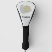 Schneckendesign Personalisiert Golf Headcover (Vorderseite)