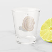 Schneckenglas Schnapsglas (Rückseite)
