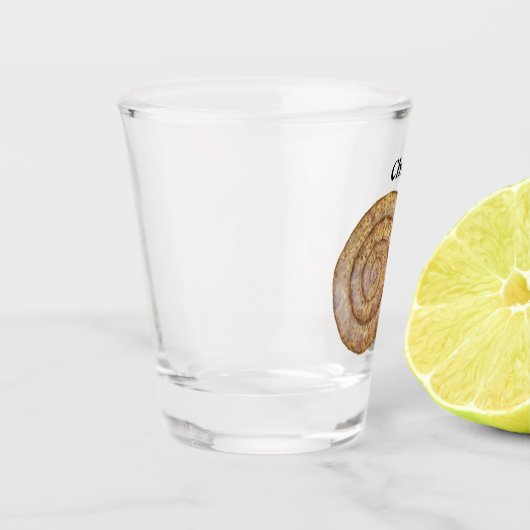 Schneckenglas Schnapsglas (Links)