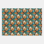 Schneckenhaus Geschenkpapier Set (Vorderseite 2)