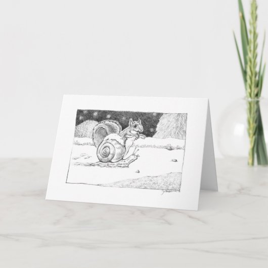 Schneckenkarte Karte (Vorderseite)