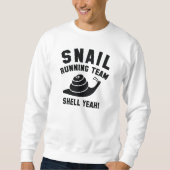 Schneckenlaufteam Sweatshirt (Vorderseite)