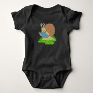 Schneckenmechanik Baby Strampler
