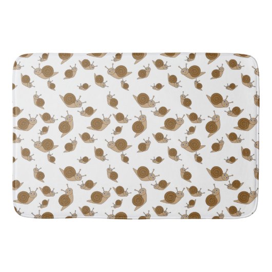 Schneckenmuster Badematte (Vorderseite)