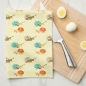 Schneckenmuster Handtuch (Viertel Falte)