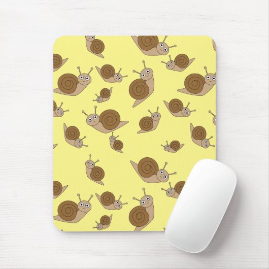 Schneckenmuster Mousepad (Mit Mouse)