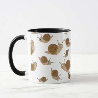 Schneckenmuster Tasse