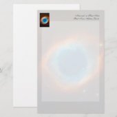 Schneckennebelfleck-alias Auge des Gottes Briefpapier (Vorne/Hinten)