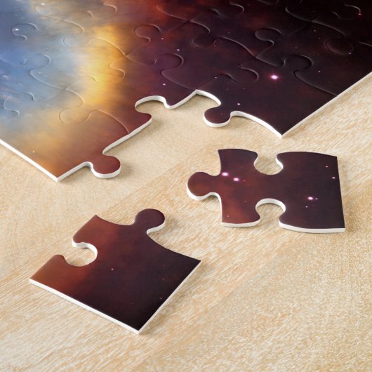 Schneckennebelfleck (Hubble Teleskop) Puzzle (Seite)