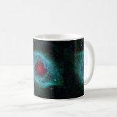 Schneckennebelfleck, schöne Sterne in der Galaxie Kaffeetasse (VorderseiteRechts)