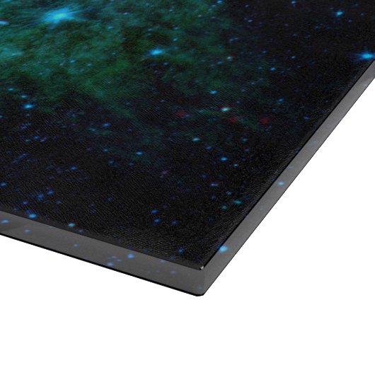 Schneckennebelfleck, schöne Sterne in der Galaxie Schneidebrett (Ecke)