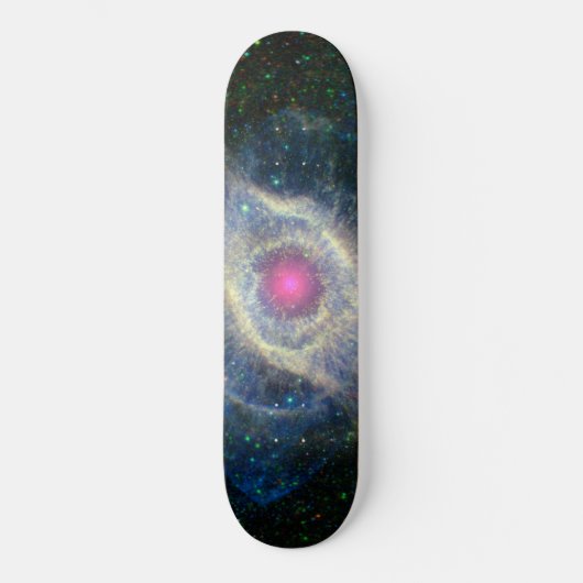 Schneckennebelfleck-Weltraum-Skateboard Skateboard (Vorderseite)