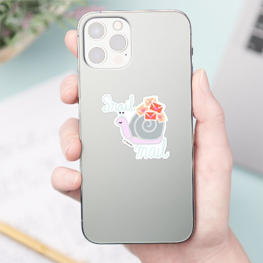 Schneckenpost Aufkleber (Telefon)