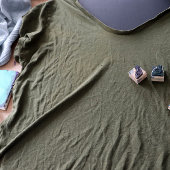 Schneckenpost Gummistempel